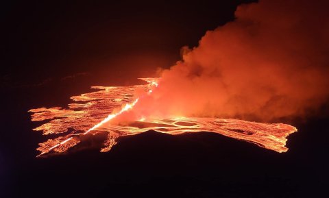 From the eruption site. © Almannavarnir